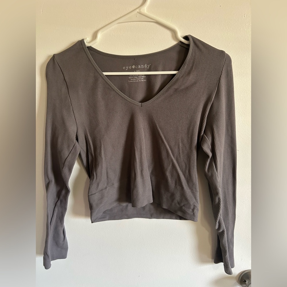 Eye Candy Gray Women's Top